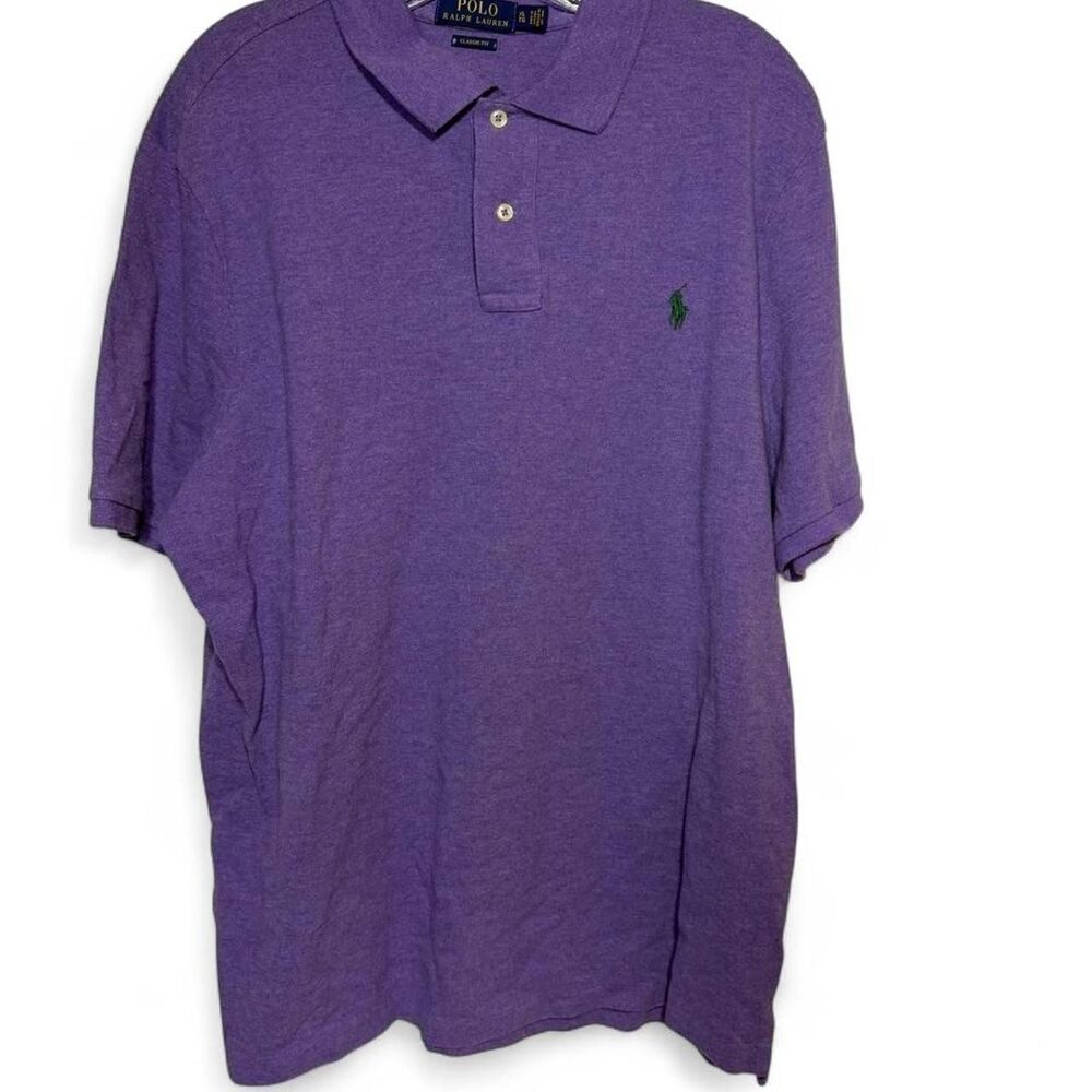 Polo-ralph-lauren Men's Purple Polo-shirts